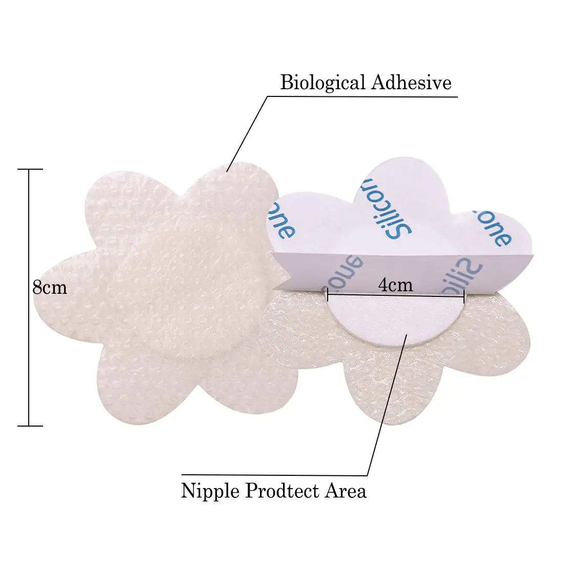 Wholesale Nipple Cover Adhesive Silicone Bra Girls Nipple Cover Silicone Bra Pad Big Nipple Cover