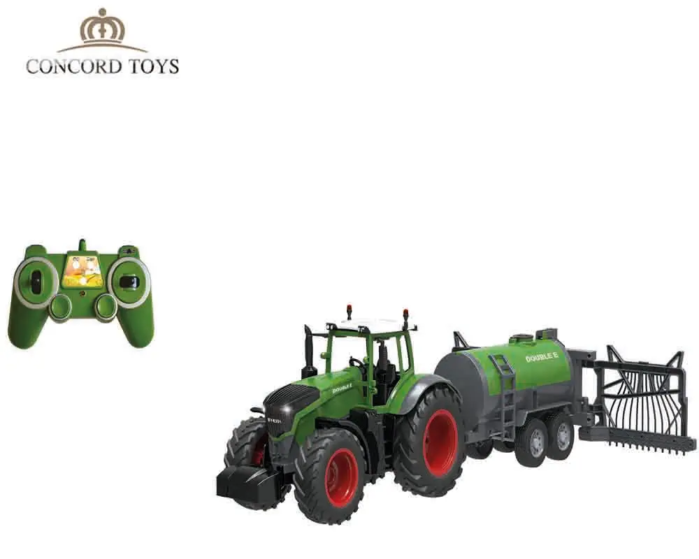Toys 2020 New RC Construction Toy 2.4G 1:16 Scale RC Farm Tractor Simulation RC Engineering Truck Remote Control Farm Car Toy