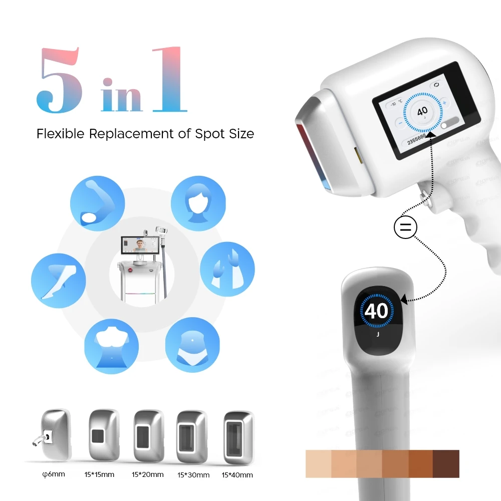 Professional unt laser ice 1200W diode laser hair removal 755nm 808nm 1064nm laser hair removal machine