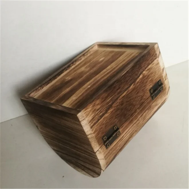 Vintage Treasure Chest Jewelry Box Pirate Wooden Trinket Boxes with Lock and Key Keepsake for Baby Toy,Stash,Home Decor