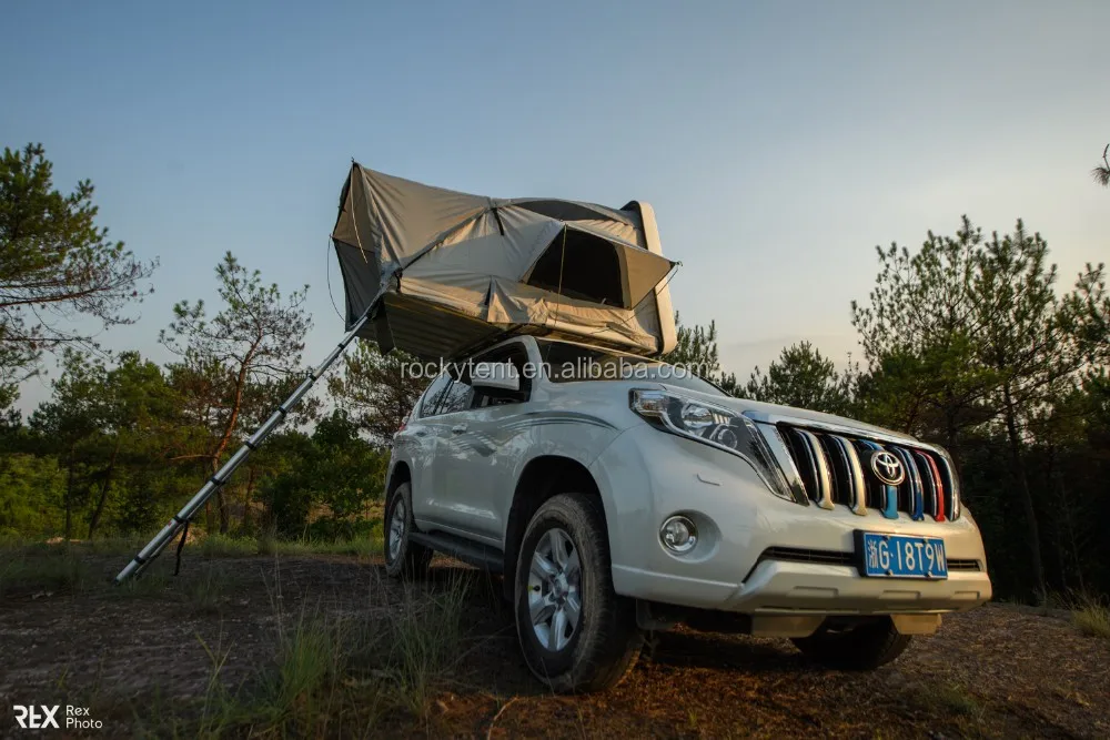 Hot Sale Folding Hard Shell Roof Car  Top Tent