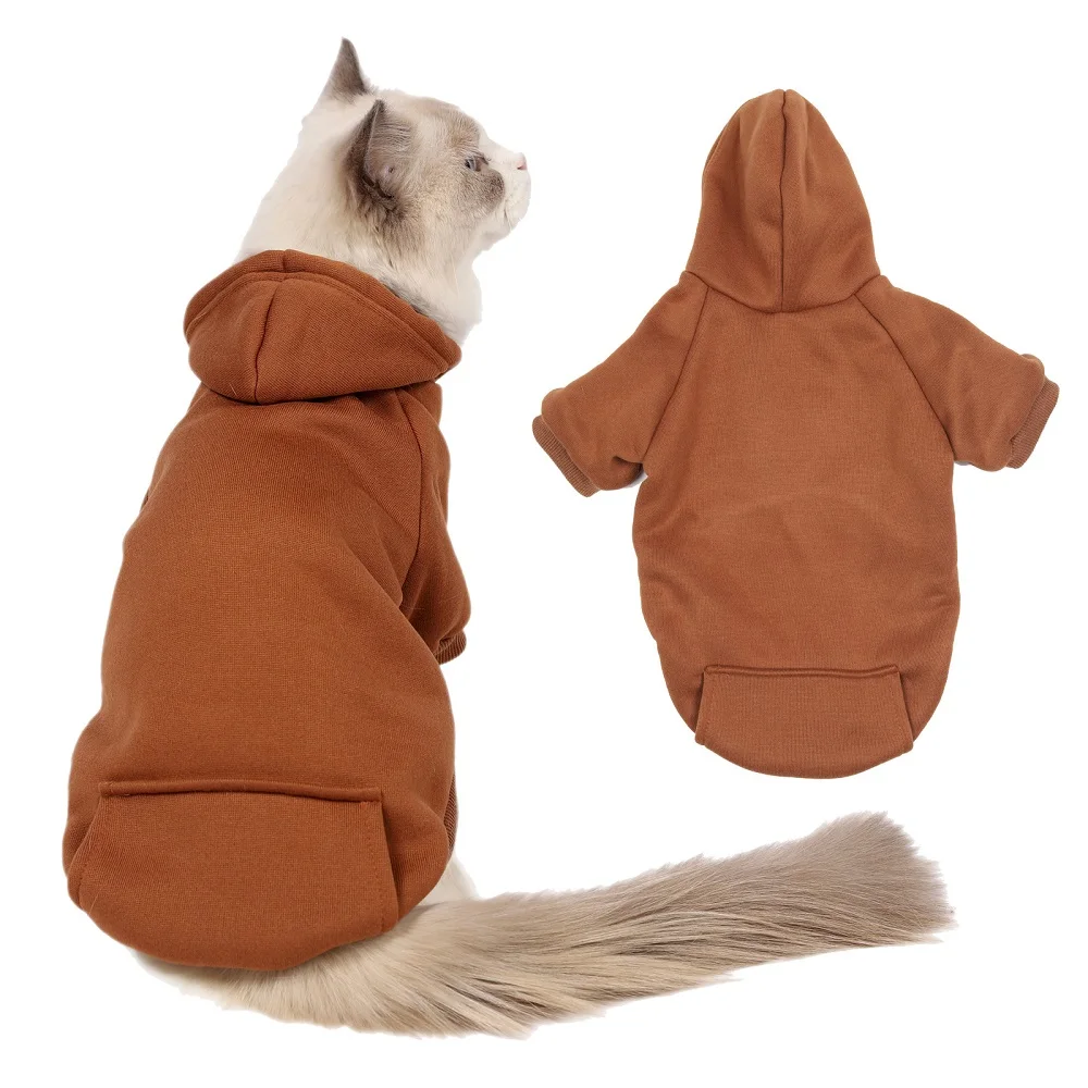 Wholesale Custom Multi Color Comfortable Dogs Cloth Pet Clothes Dog Hoodie Blank Dog Hoody Pullover Jumper