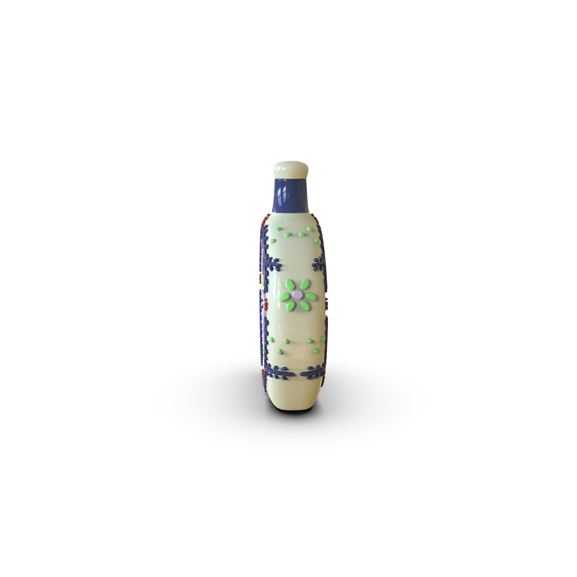 Personalized capacity logo wholesale hand crafted porcelain alcohole liquor drink wine decanter Talavera ceramic tequila bottle