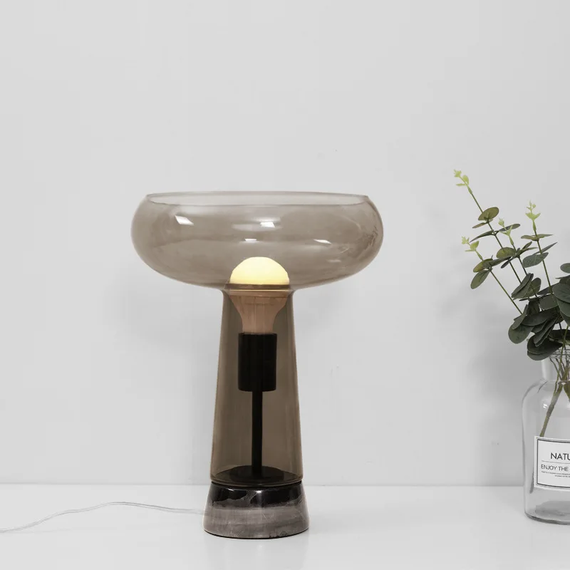 Modern Home Decor Lamps Glass Lamp Table Lamp For Living Room Bedroom Beside