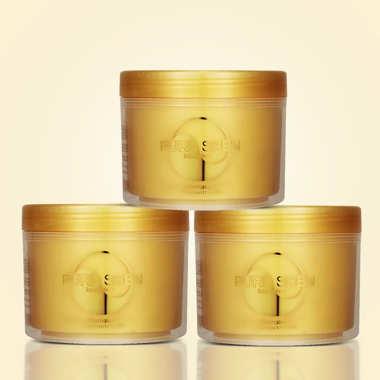 Naturally Salon Magic Gold Amino Acid Hair Mask Deep Nourishing Conditioning Treatment for Hydrating Dry and Damaged Hair