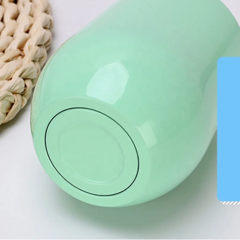 
Egg Shaped Cup Wine Mug Glass Tumbler 18/8 Stainless Steel Insulated Vacuum Wine Tumbler 