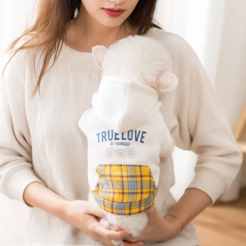 Colorful Skin-Friendly Fleece Dog Hoodie Sweater Dog Coat