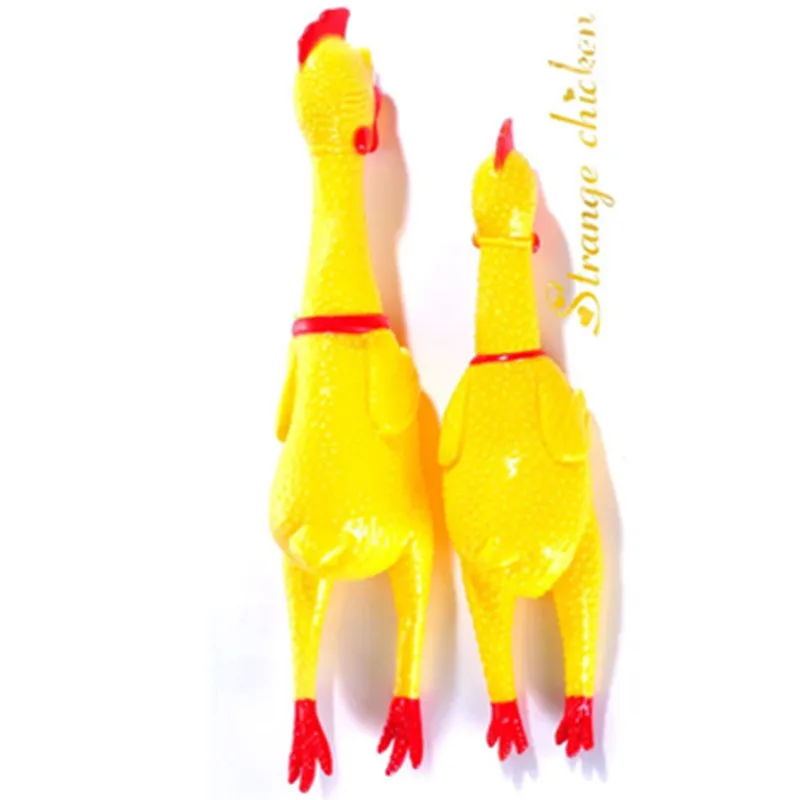 Funny Vent Long Neck Chicken Shrilling Chicken Sound Squeeze Screaming Kid Shrilling Chicken Toy