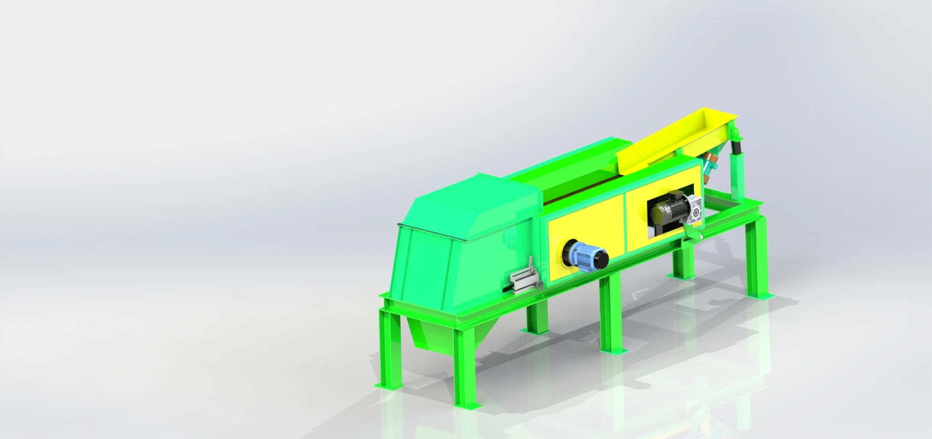 Eccentric Rotor Eddy Current Separator (ECS) Non Ferrous Metal Separator