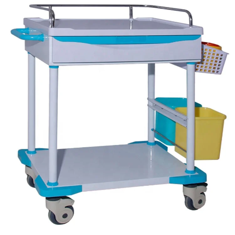 abs medical device trolley abs medical trolley Emergency Care Trolley