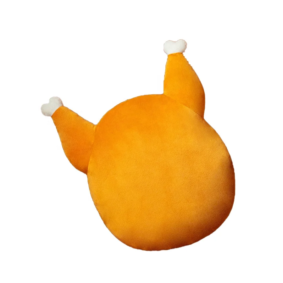 Simulation chicken wings creative pillow custom plush sofa cushion decoration sleeping pillow wholesale