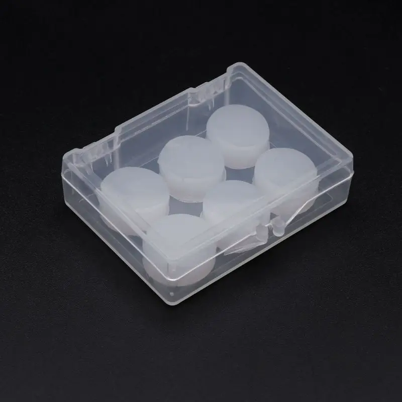 Earplugs Protective Ear Plugs Silicone Soft Waterproof Anti-noise Earbud Protector Swimming Showering Water Sports