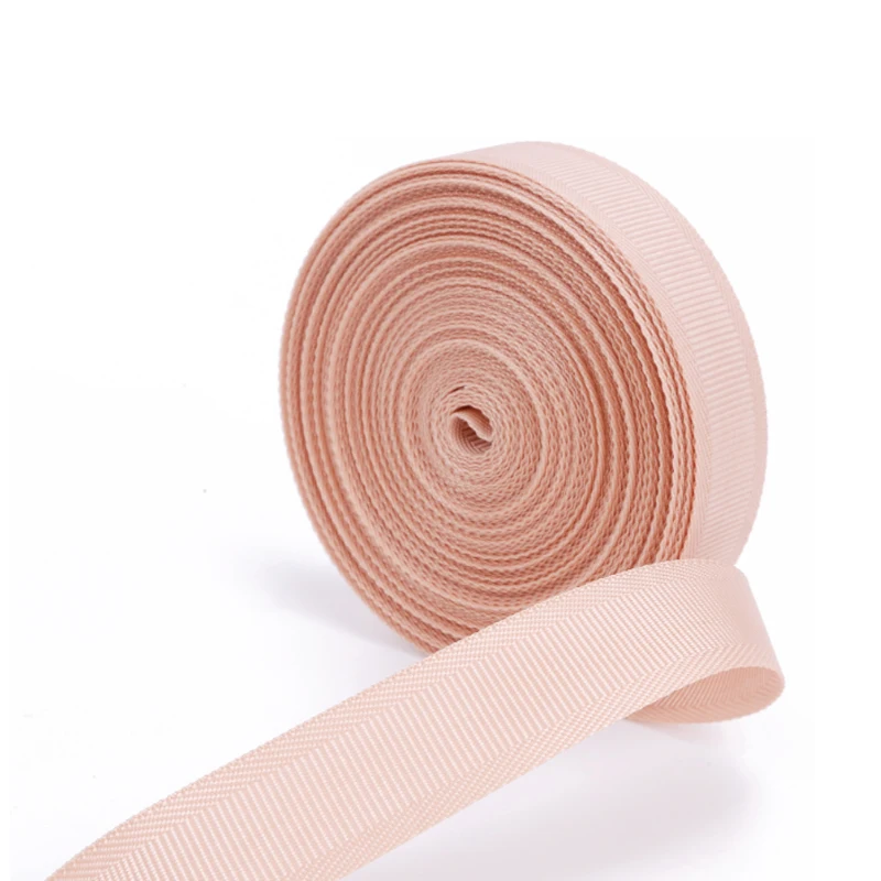 Wholesale eco friendly 20mm 25mm 30mm 38mm 50mm wide in stock customized solid colors nylon latex elastic band for waistband
