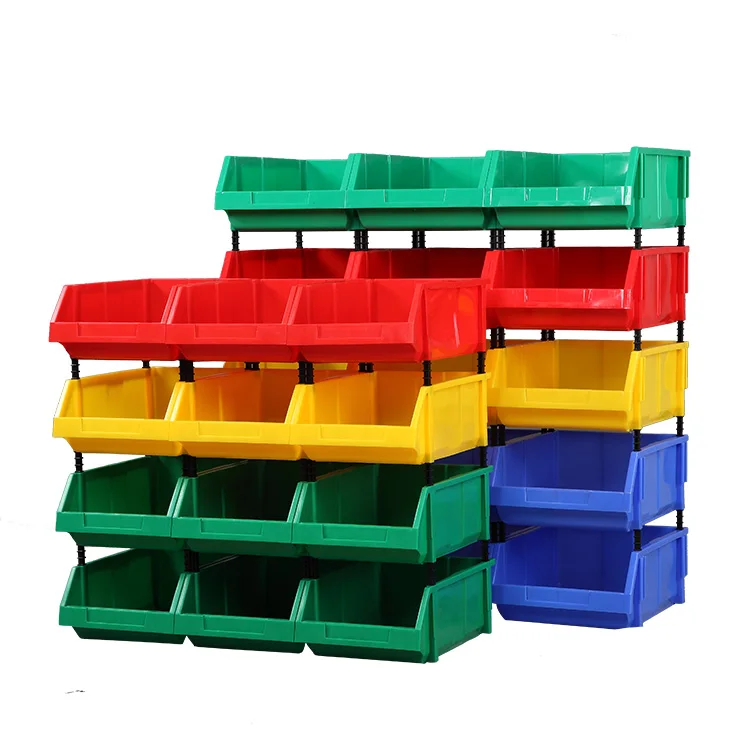 Multifunctional Parts Organizer Storage Large Storage Workshop Hardware Stacking Heavy Duty Tool Box