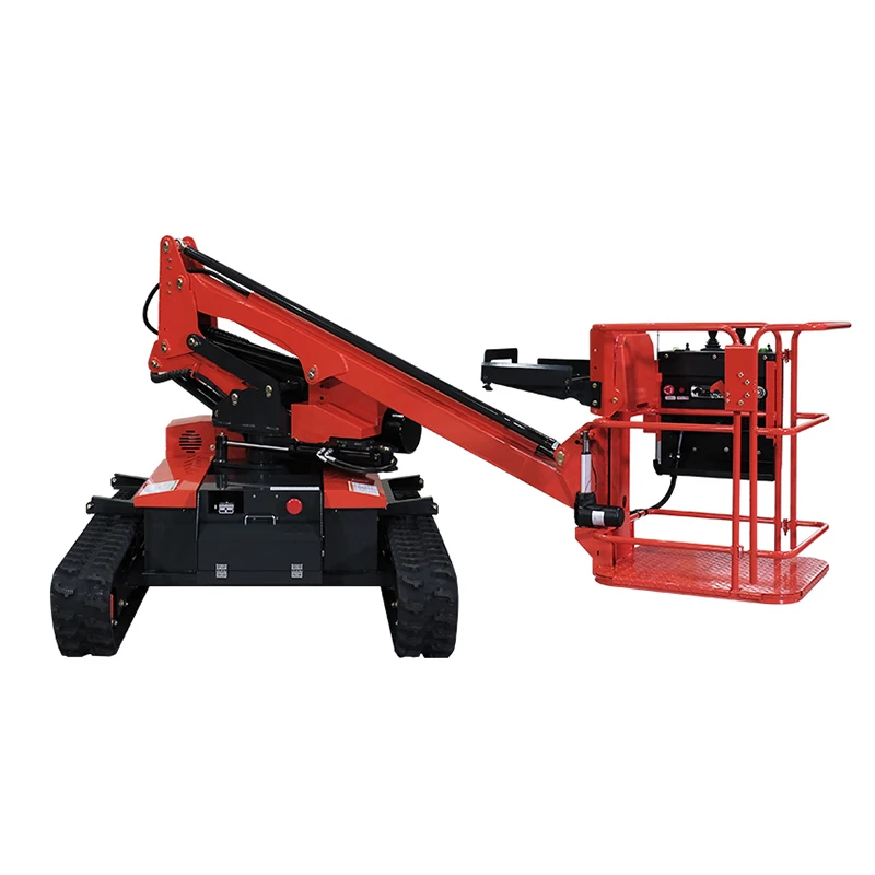 ECAS-100K 180 Degree Rotation Efficient Automatic Scissor Platform Orchard Picking Boom Lift