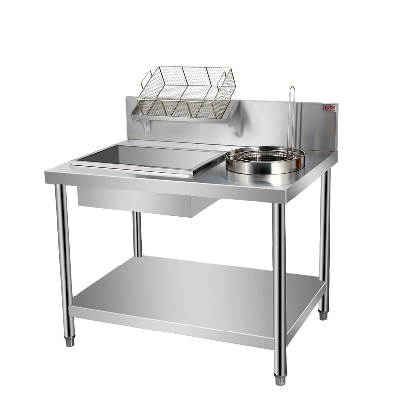 Digital control computer automatic gas fryer commercial for KFC