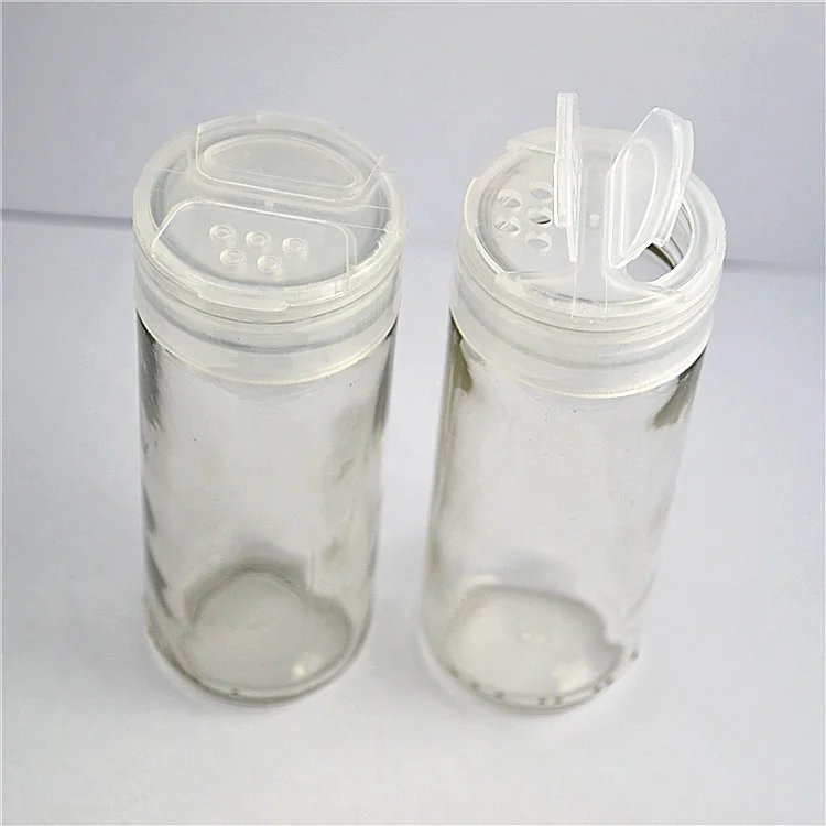 Salt Grinder Refillable Manual,Pepper Mill Salt Mill with Adjustable Coarseness with 100ml Glass Bottle