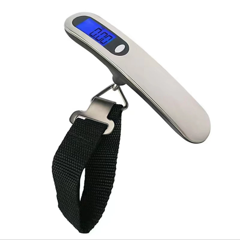 Guangdong Shenzhen Zhongshan Digital Portable Luggage Hook Belt Weighing Scale Travel Scale Nice Quality SS Hanging Scale