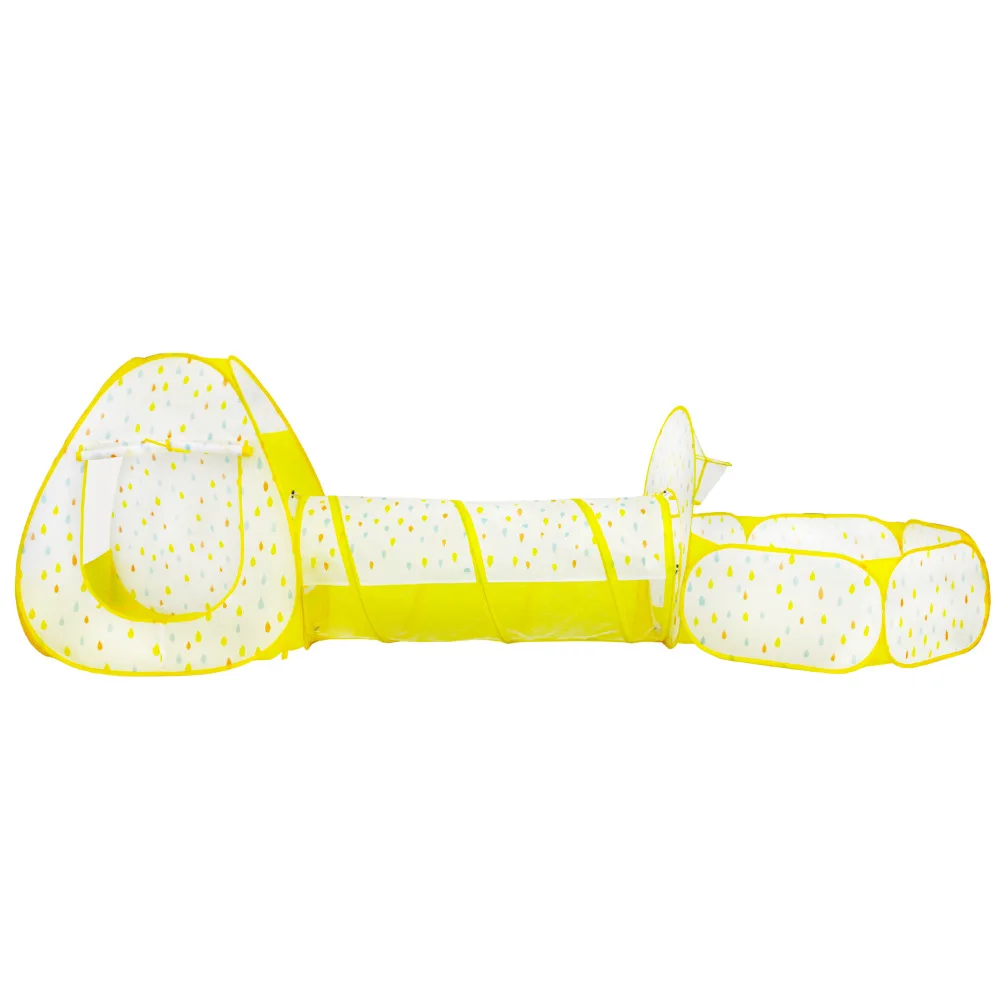 YIRABBIT kids play baby pool ball tent  with tunnel