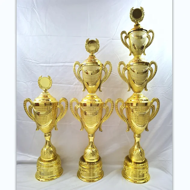 new product Newest college custom-made light large plastic trophy cup