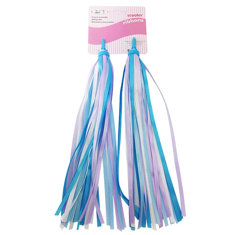 Kids Bicycle Handlebars Colorful Streamers Balance Scooter Bike Handlebars Streamers Tassel Ribbons bike Accessories