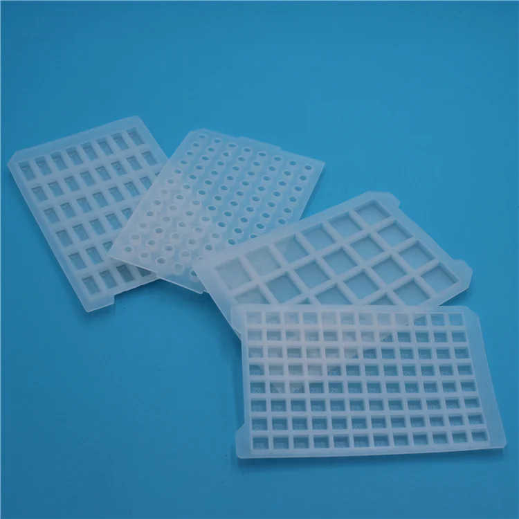 lab supplies 96 Deep Well Silicone PCR Plate Sealing Mat PCR Plate Cover