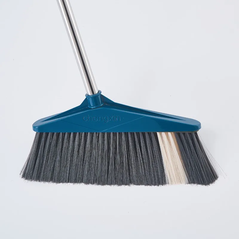 wholesale indoor red supplier bathroom threaded clean foldable dust free hand magic scrub broom brooms in china with handle