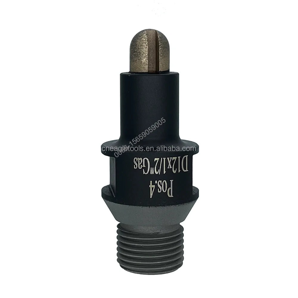 CNC Best Quality ball head diamond finger bits  D10/12/15/20/25mm diamond milling cutter for granite quartz  ceramic