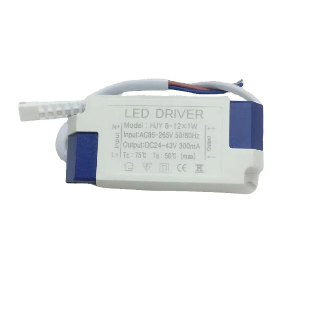 Universal led power supply 220V LED downlight driver CE approved open frame 5W 10W 15W 20W led drive