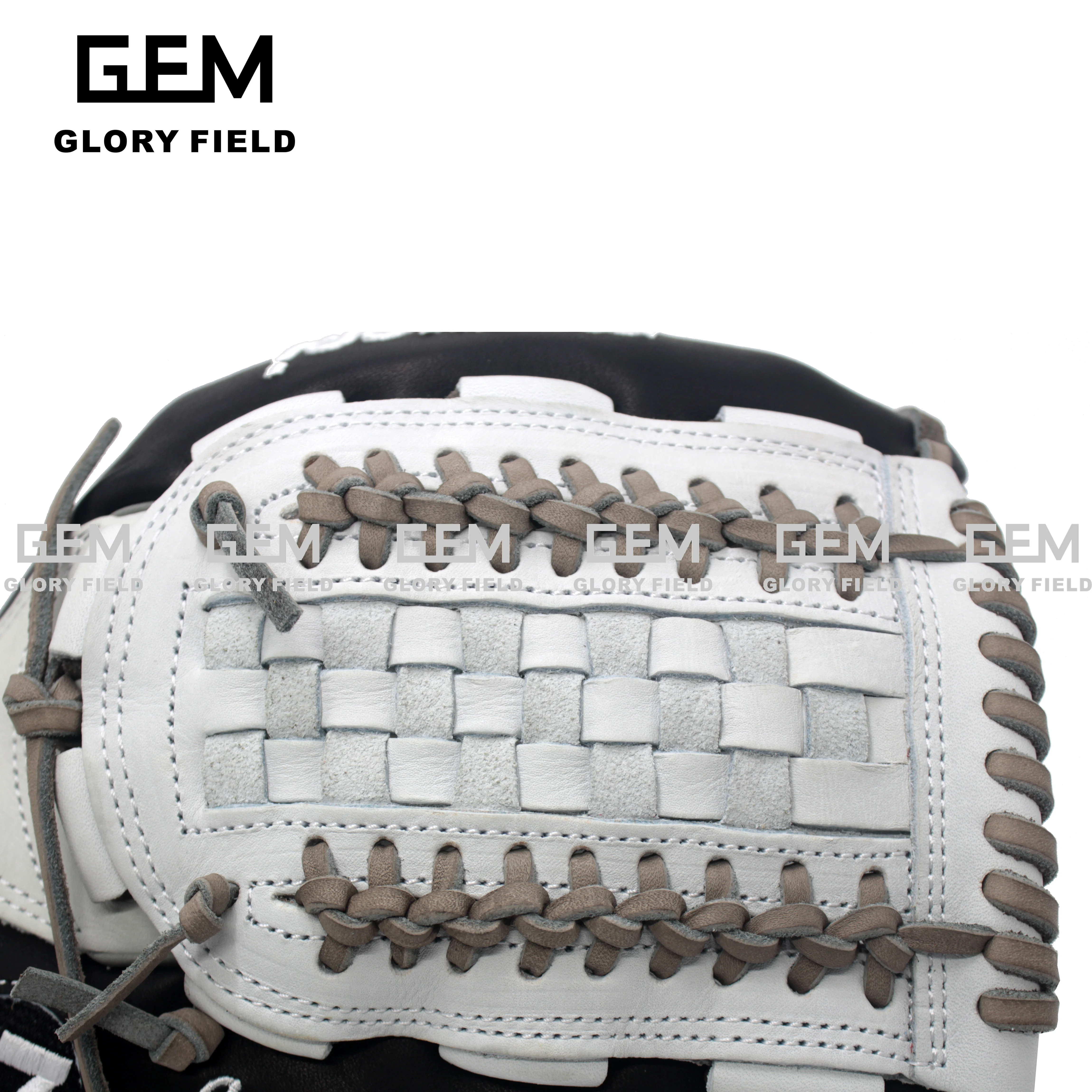 Custom  US Steerhide Baseball Gloves Pitcher Velcro Wrist Gloves