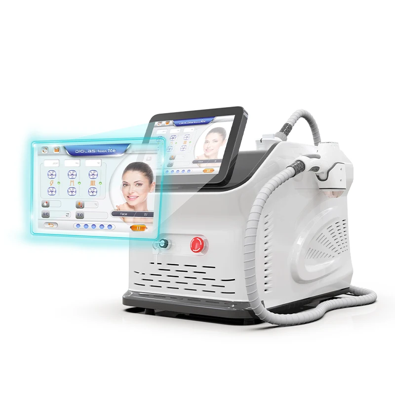 Mini Laser Hair Removal Machine 808 Diode Laser High Power Hair Removal Machine Portable 1064