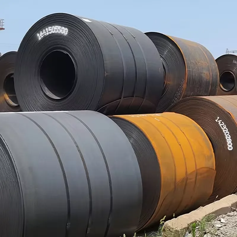 Hot-Rolled Carbon Metal Black Steel Coil Factory ASTM Standard for Ship Plate & Steel Plate Certified by ANSI EN DIN