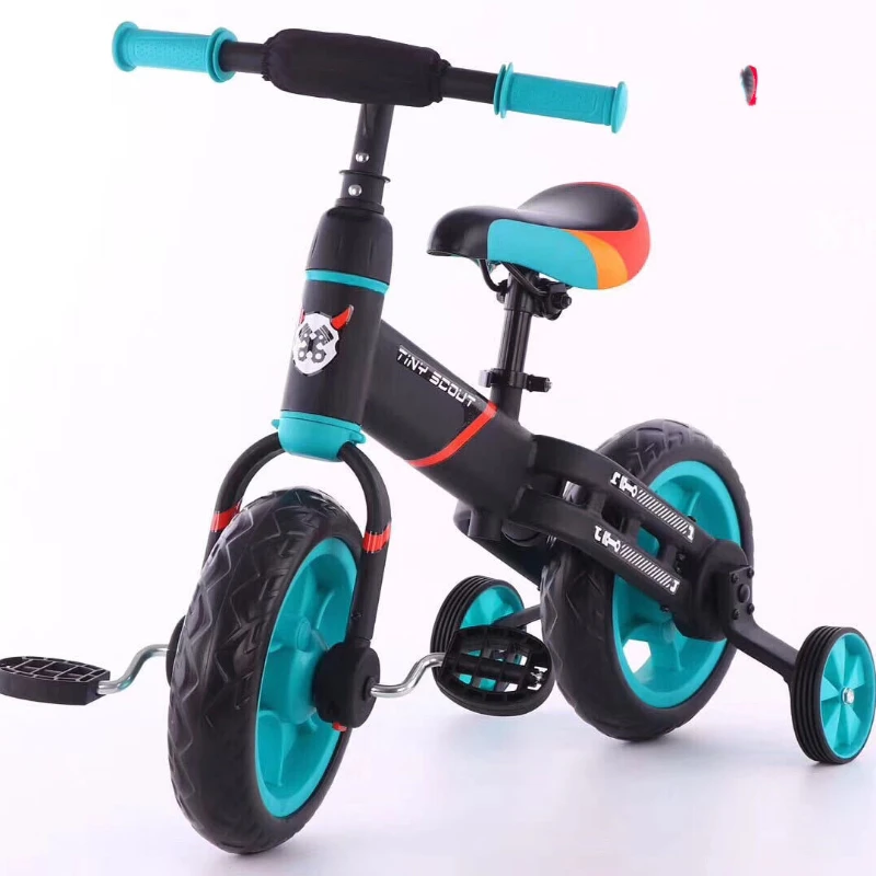 High quality 12 inch rubber wheel kids walking bicycle bike no pedal mini running balance bike for 1 2 years children