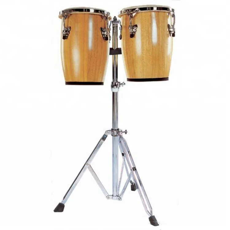 Оптовая продажа популярный мини-ударный музыкальный инструмент барабан Конга с подставкой