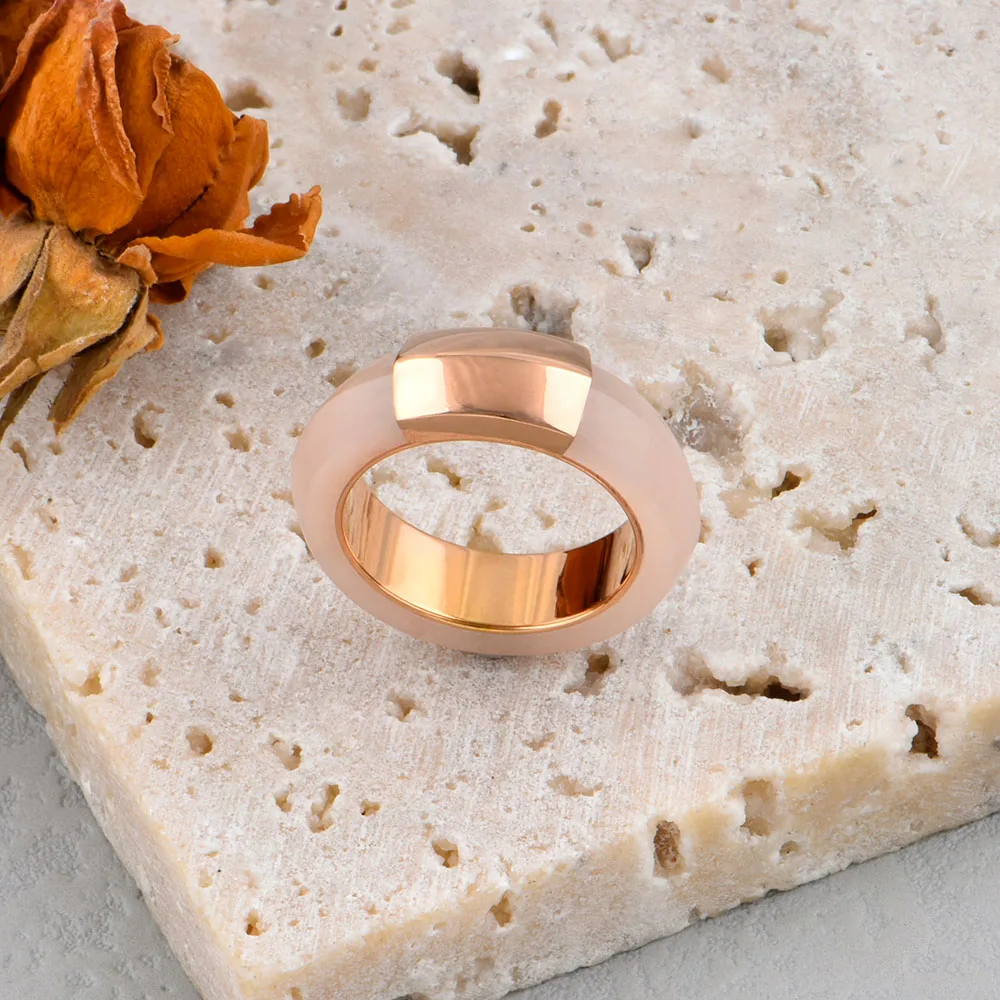 Johnson Gems Designer Brand High-end Jewelry Classic Fashion Ring Love Men And Women Couple 18k Gold Ring Jewelry Wholesale
