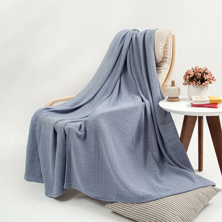 luxury Summer office air conditioning sofa quilt nap blanket