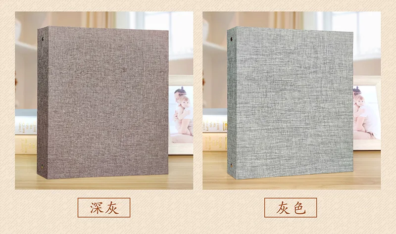 Custom logo Linen cover three-hole binder as test sheet and music folder office folder