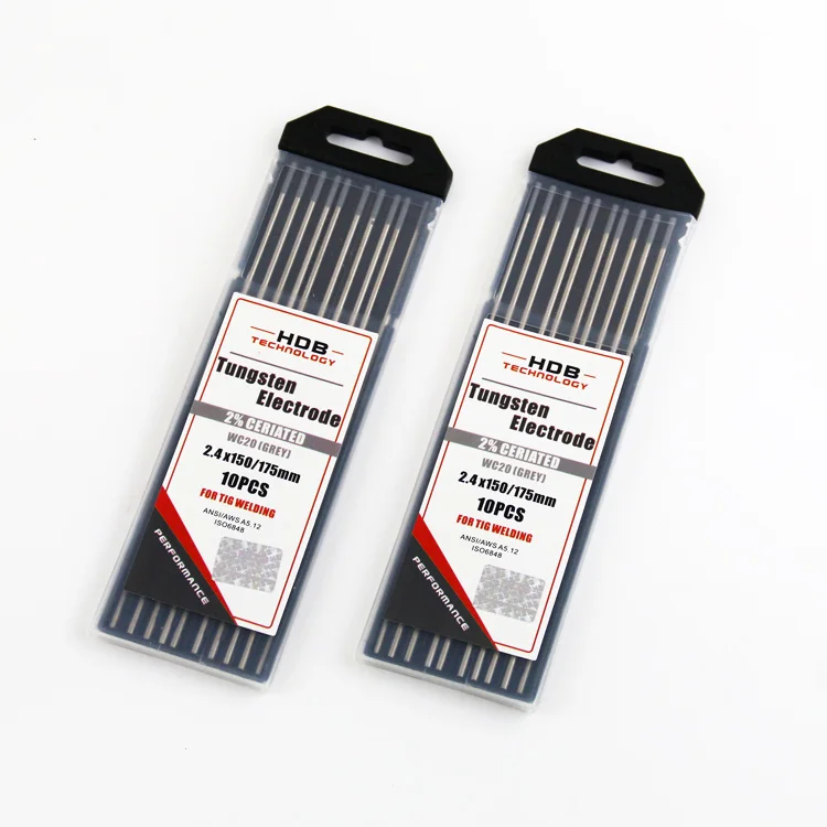 WC20 Hot Sale Wolfram Electrode Tungsten For TIG Welding Torch