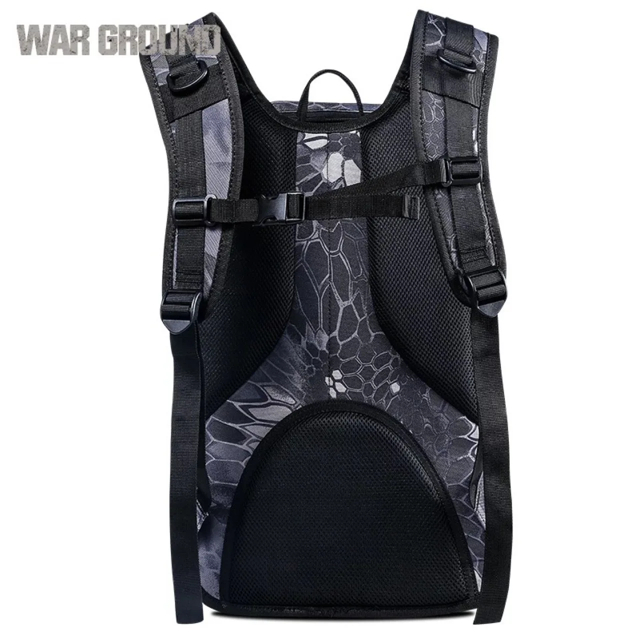 Hot Multi-Functional Outdoor Tactics Backpack Large Capacity Waterproof Hiking Backpack Python Pattern Camouflage Backpack