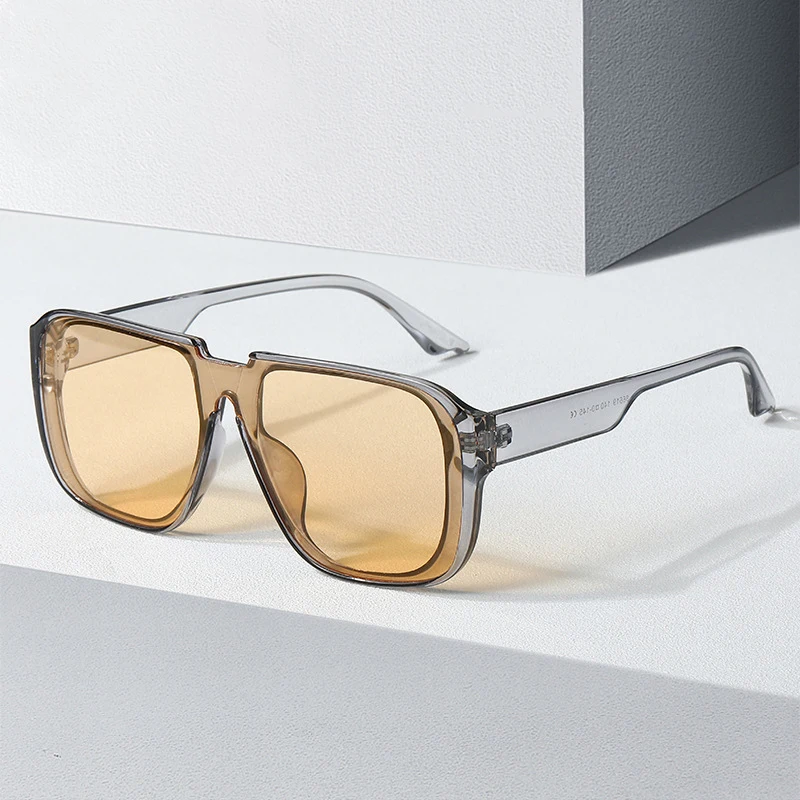 NWOGLSS 86619 Custom Summer Shades One Lens Women Oversized Sunglasses Men