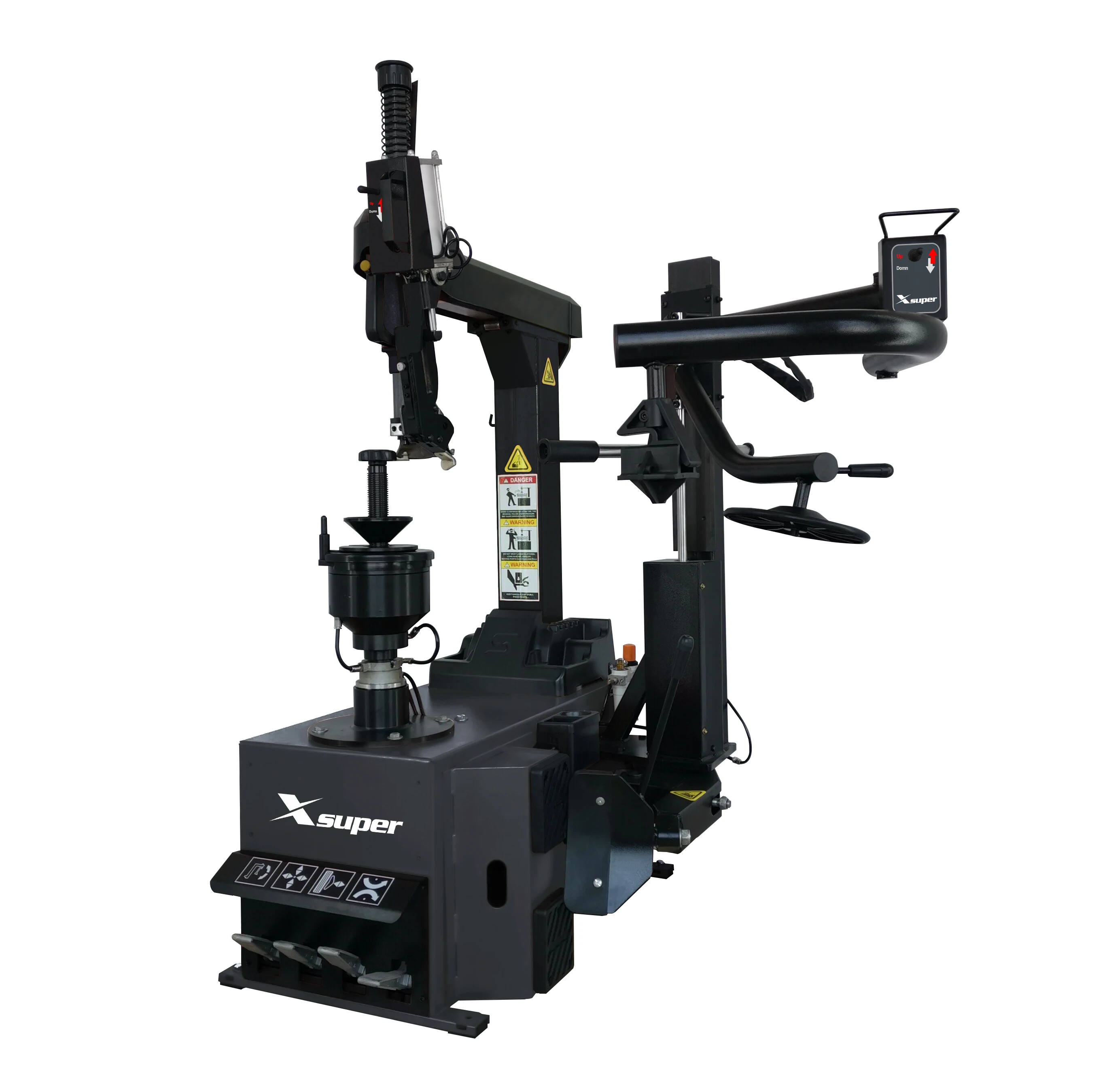 User-Friendly  Tyre Changer Machine  for Garage with Center Air Lock Change Tire