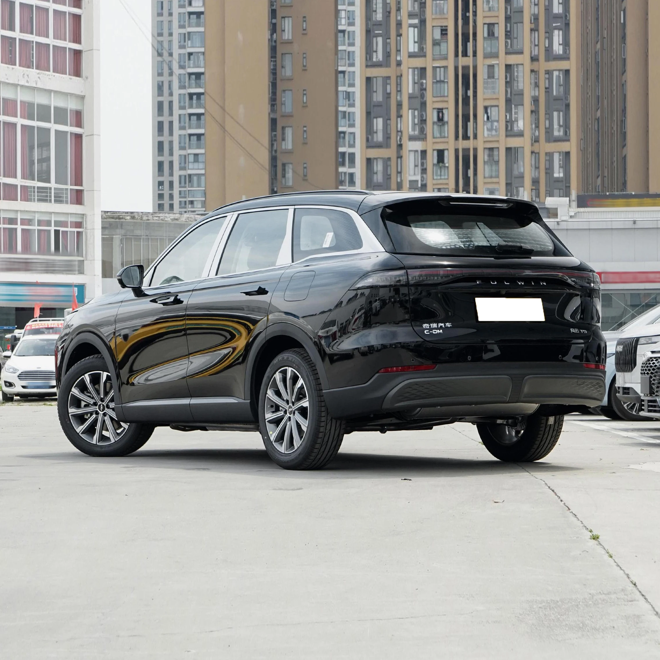 Chery Fulwin T9 большой размер Высококачественный Новый энергетический внедорожник 1400 км Диапазон 5 мест 7 гибридный автомобиль электромобиль для продажи