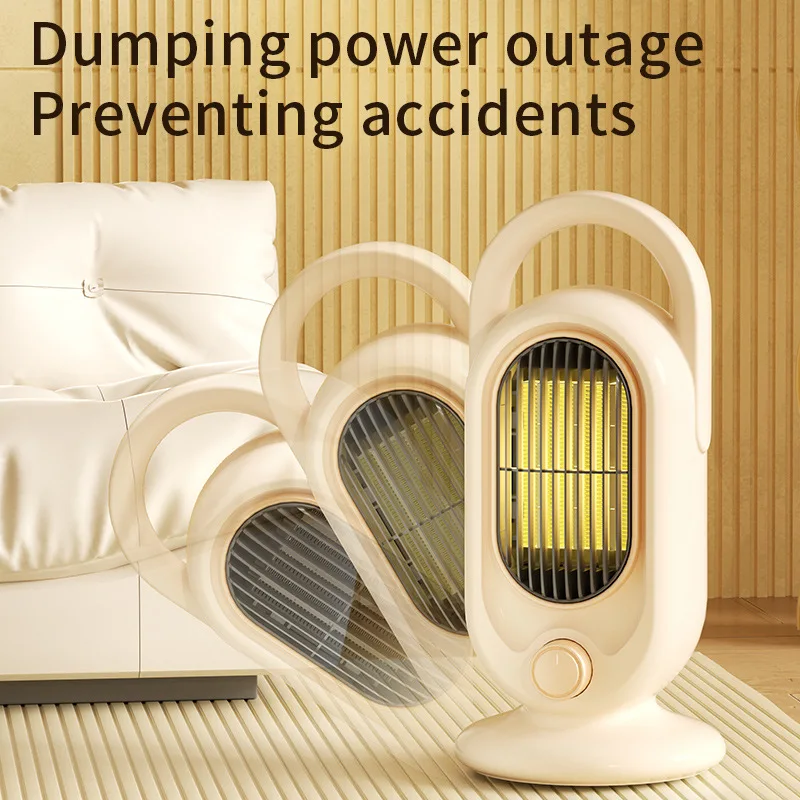 New High-Power 110V Space Heater, Compact Home Warm Air Blower for Efficient Heating