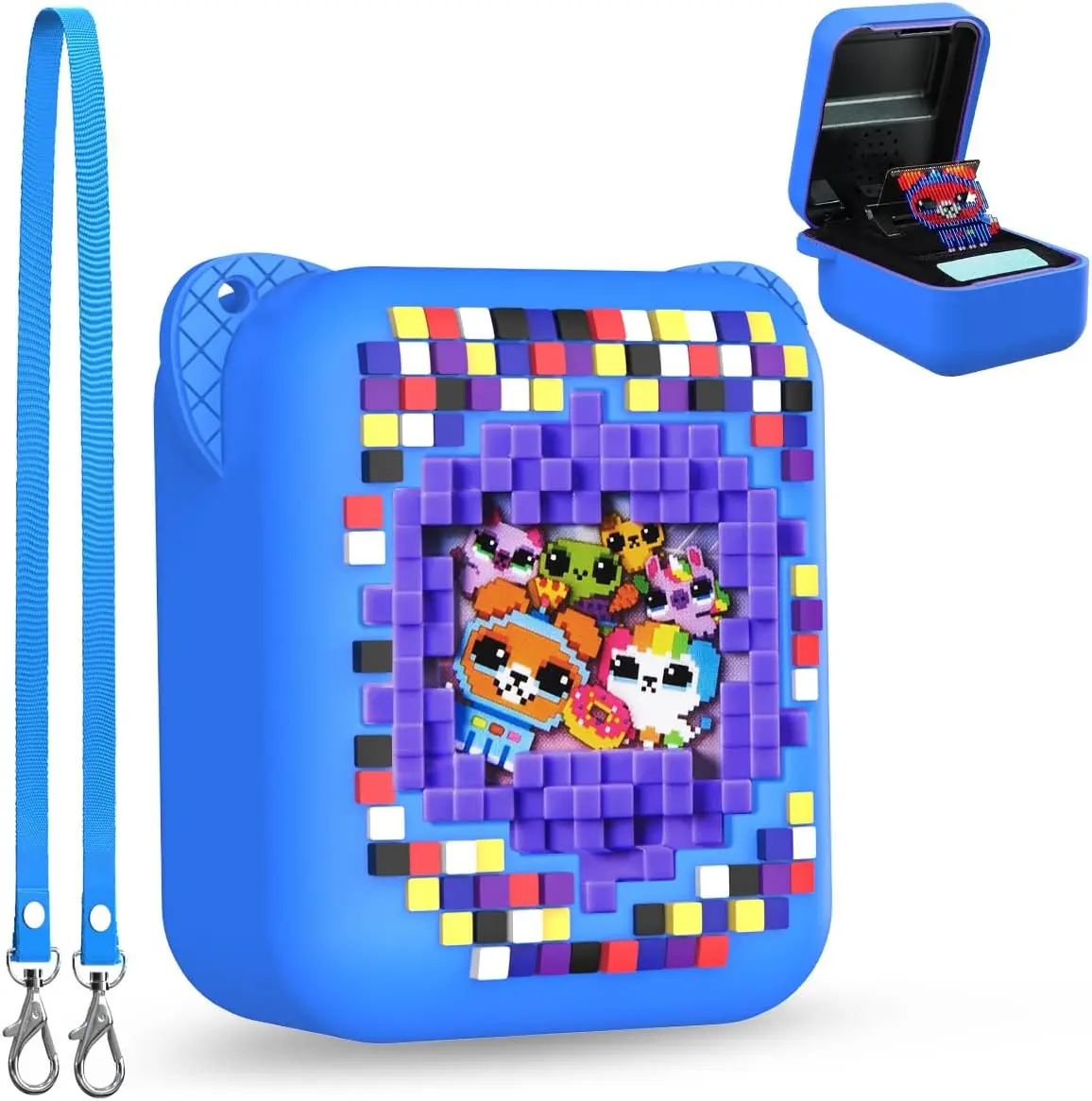 Travel Carrying Case for Bitzee Digital Pet Interactive Virtual Toy Protective Storage Holder for Electronic Gadgets Toys