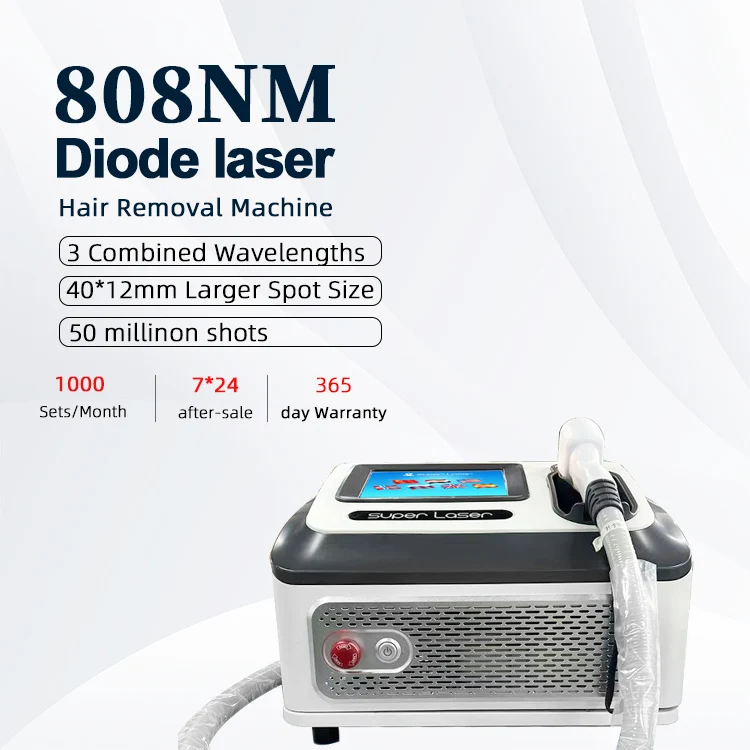 alexsandrite laser hair removal Equipment all white 3000 hair removal laser anti hair laser rust removal with cooling head