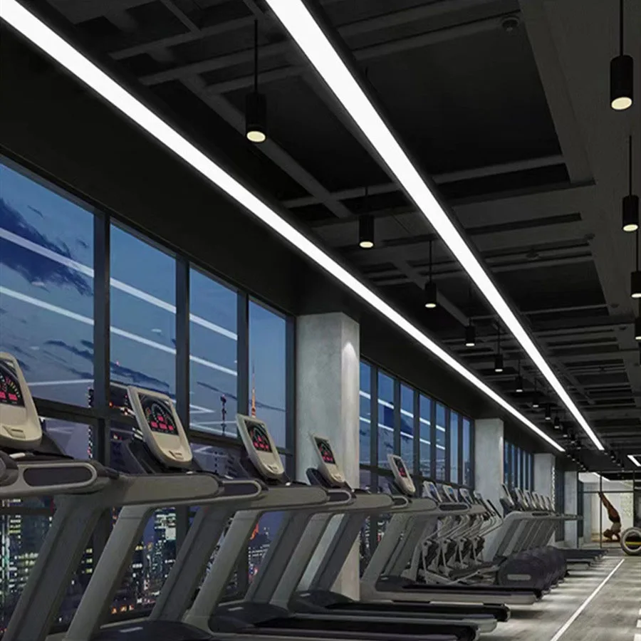 Hot Sale LED Batten Light 12W 24W 36W  LED Lamp Indoor Fluorescent Lamp Fixture Linear Lighting Ceiling 4ft led Shop Light