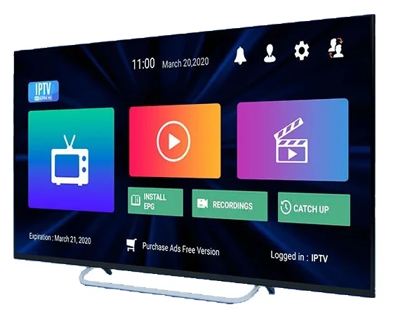 Smart Mega ott tv Box crystal Android Strong 4K Set Top Box for Germany Albanian UK
