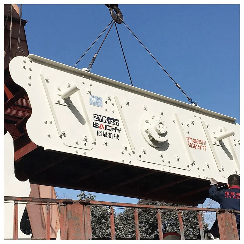 Large Capacity Gravel Sieving Probability Vibrating Sieve Sand Screening Machines liner vibrating screener for copper ore