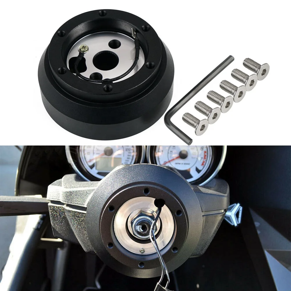 NiceCNC рулевого колеса автомобиля Quick Release короткий концентратор адаптер для Chevrolet Camaro 1969-2005 Cavalier