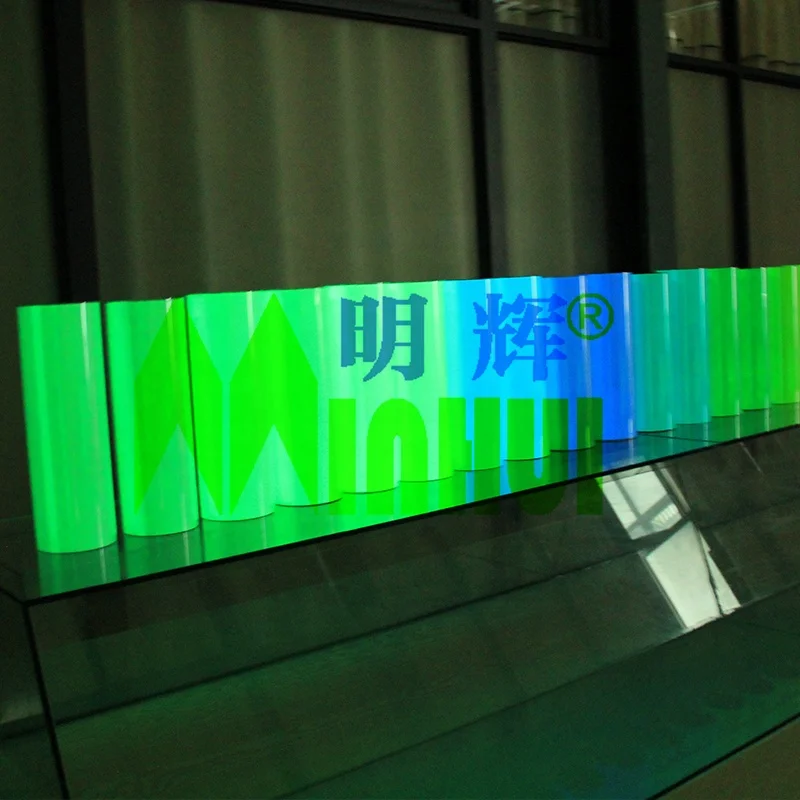 Colored Glow In The Dark Film For Decoration